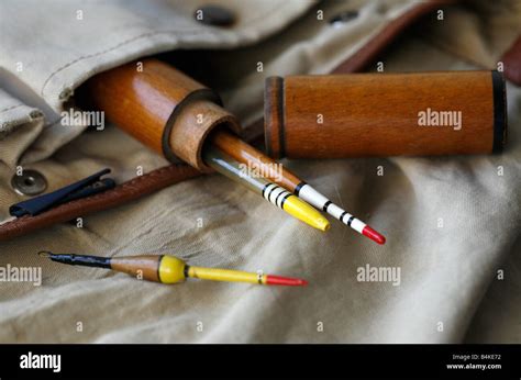 Vintage Fishing Floats Stock Photo Alamy