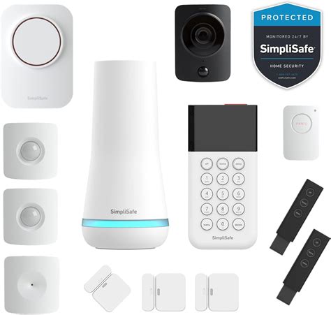 SimpliSafe Home Security System 13 Piece Home Security Camera Alarm