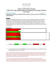 Nursing 3540 Case Study 3 1 Docx Mount Carmel College Of Nursing NURS