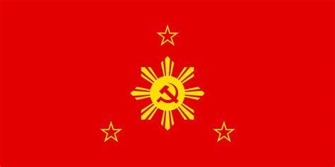 Flag of Communist Philippines by UnitedWorldMedia on DeviantArt