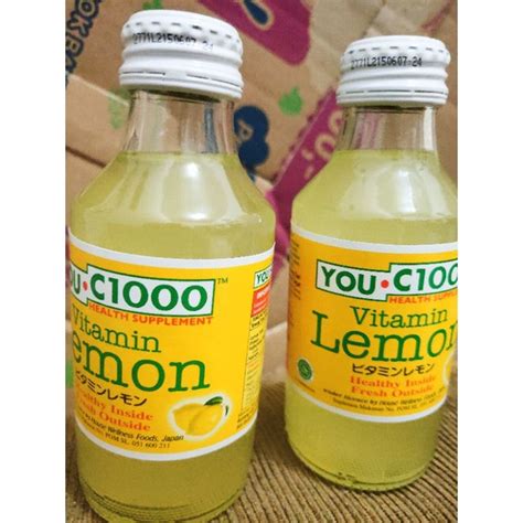 You C1000 Lemon Vitamins 140 ml | Shopee Philippines