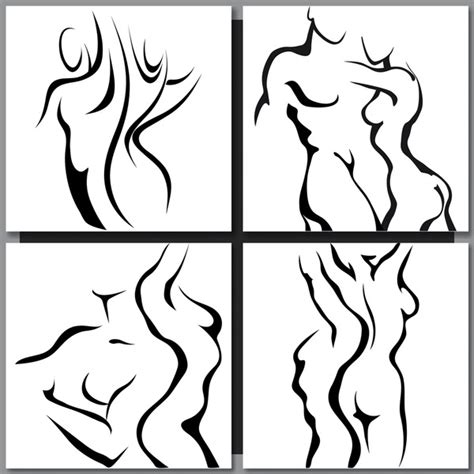 Couple Behind Nude Stock Vectors And Vector Art Shutterstock