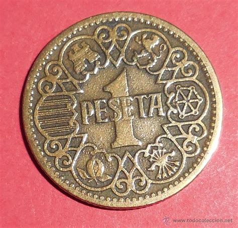 Espa A Moneda De Peseta Preciosa Comprar Monedas Del