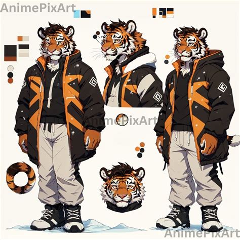 Exclusive 1x Fursona Adopt Limited Edition Dec 20th Emeric Tiger