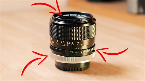 How To Tell If A Canon FD 35mm F 2 Lens Is Concave YouTube