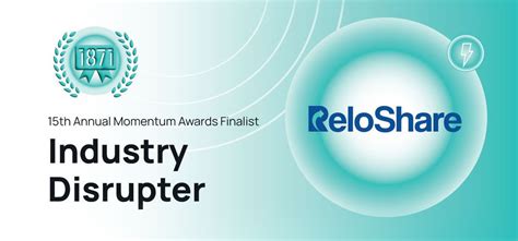 Reloshare Named Industry Disrupter Finalist In S Annual Momentum