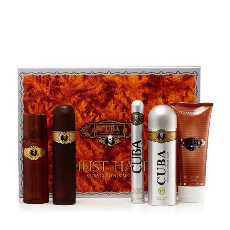 Must Have Gold Gift Set for Men by Cuba – Fragrance Outlet