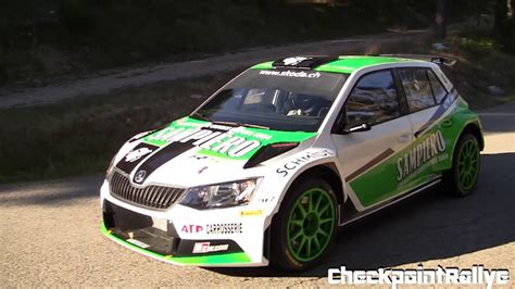 TEST SKODA FABIA R5 FINALE 2017 SANTONI DE BARTOLO CHECKPOINT