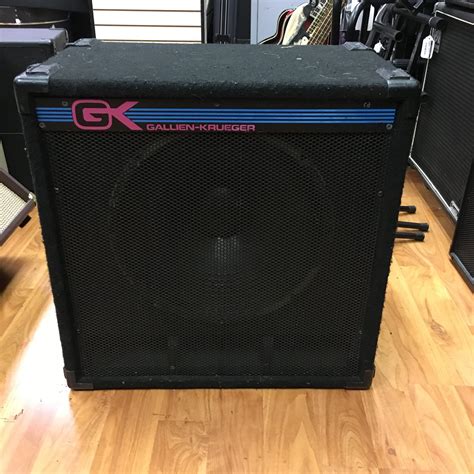 Gallien Krueger 115b 1x15 Bass Cabinet 1980s Evolution Music