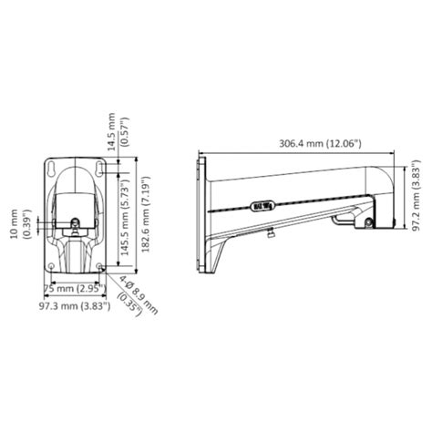 Купить Настенный кронштейн DS-1602ZJ-P. Широкий выбор с доставкой по ...