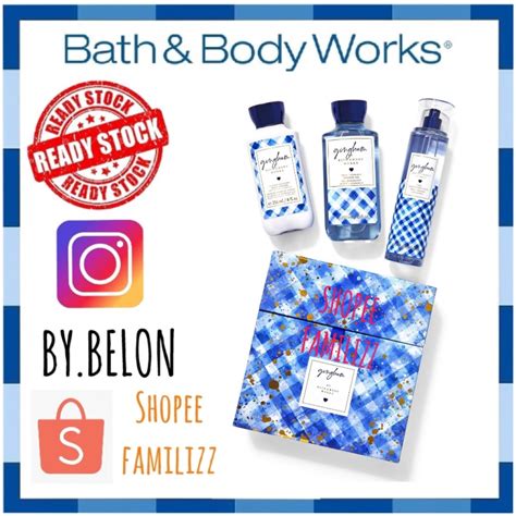 Gift Set Bbw Bath And Body Works Wedding Birthday Present Anniversary Shopee Malaysia
