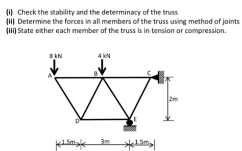 Solved I Check The Stability And The Determinacy Of The Chegg