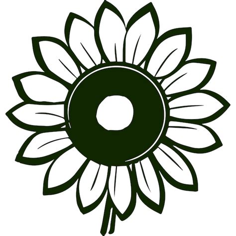 Premium Vector Sunflower Icon Design Vector Illustration