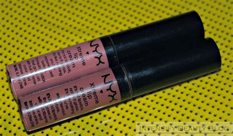 Review NYX Xtreme Lip Creams In Buttery Nude And Nude Peach Fuzz Myra Voices