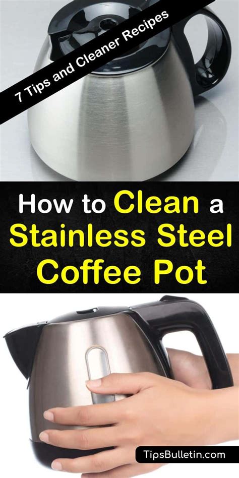 Simple Ways To Clean A Stainless Steel Coffee Pot Coffee Pot