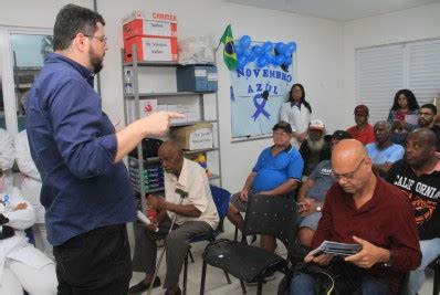 Palestra Saúde do Homem é realizada no PAM do Coelho São Gonçalo