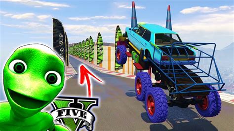 Super Carros Na Pista De Desafios No Gta Dame Tu Cosita Youtube