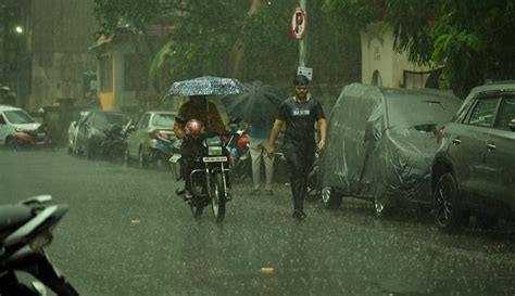 Mumbai News Live Updates Rain Lashes Parts Of City