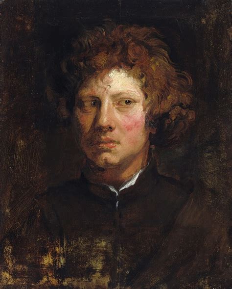 Head Of A Young Man By Anthony Van Dyck Artvee