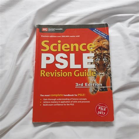 Psle Science Revision Guide Hobbies And Toys Books And Magazines Textbooks On Carousell