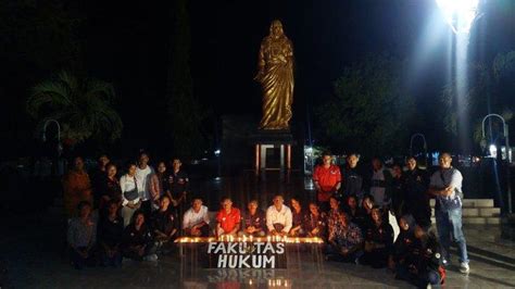 30 Tahun Gempa Dan Tsunami Flores BEM Fakultas Hukum Unipa Gelar Aksi