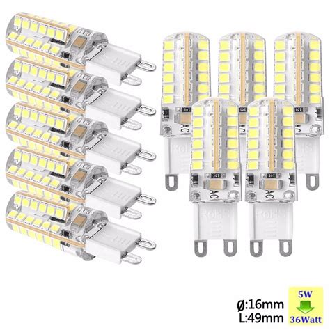 Pack Watts Silicone Coated G Led Light Bulb Degree Dimmable