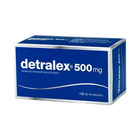 Detralex 500 Mg Filmtabletta 120x Pharmy Online Patika