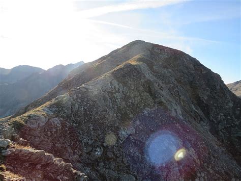 Blick Vom Vorgipfel Zur Marchspitze Fotos Hikr Org