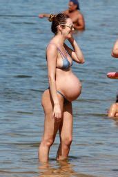 Candice Swanepoel Pregnant Bikini Pics Vitoria Brazil 06 05 2018