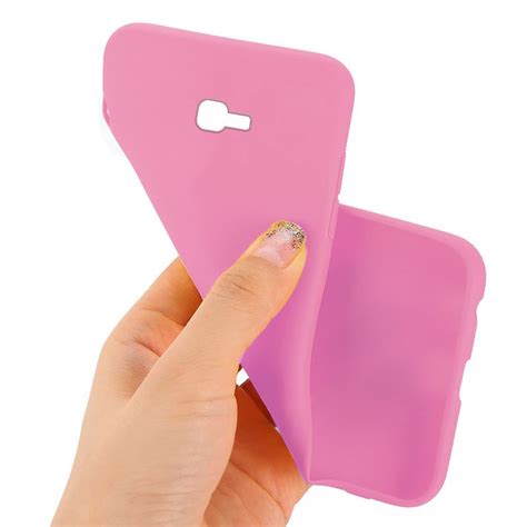 Funda Silicona Samsung J Galaxy J Plus Rosa