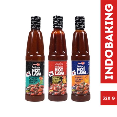 Jual MamaSuka Delisaos Hot Lava Korean Chicken Sauce Original Honey
