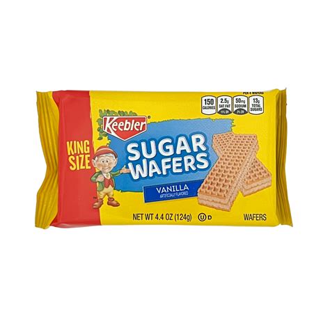 Keebler Sugar Wafers Vanilla 4 4 Oz