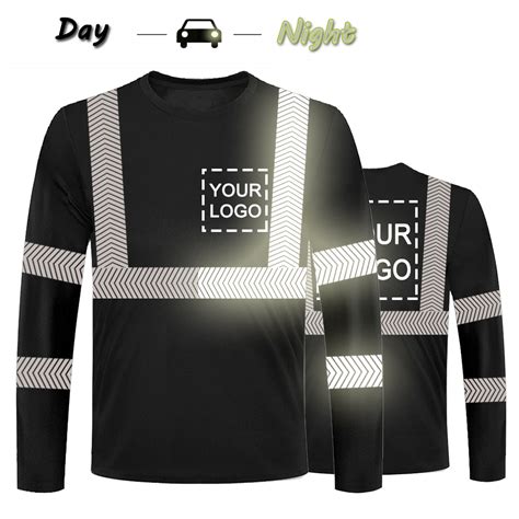 Reflective T Shirts Running Custom High Visibility China Factory