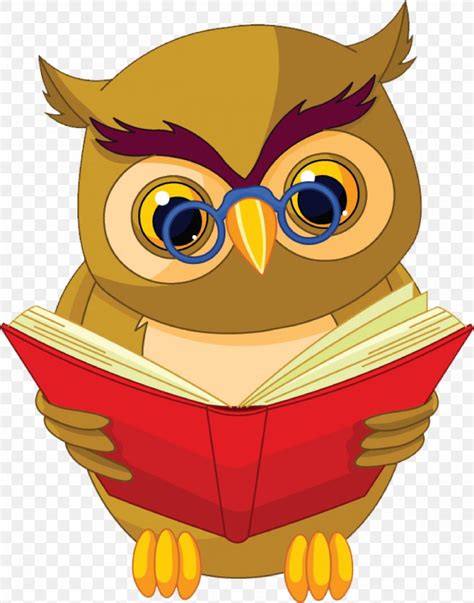 Owl Book Clipart