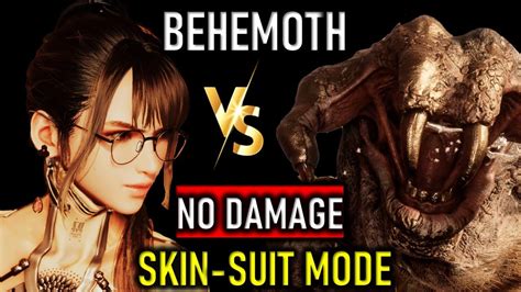 Behemoth Boss No Damage Skin Suit Mode Hard Mode Stellar Blade