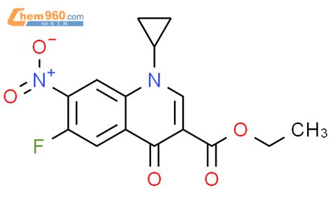 110600 97 0 Ethyl 1 Cyclopropyl 6 Fluoro 1 4 Dihydro 7 Nitro 4