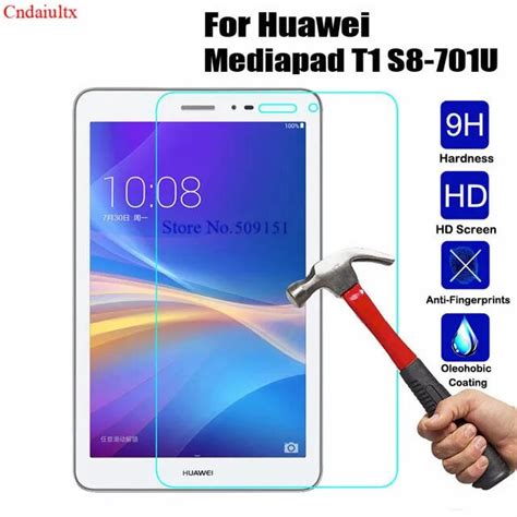 9h Tempered Glass Screen Protector Glass For Huawei Honor Media Pad T1