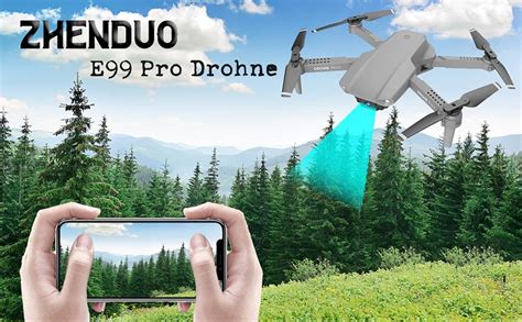 Zhenduo E Pro Drohne Mit Kamera Faltbare Drohnen Wifi Fpv Lange