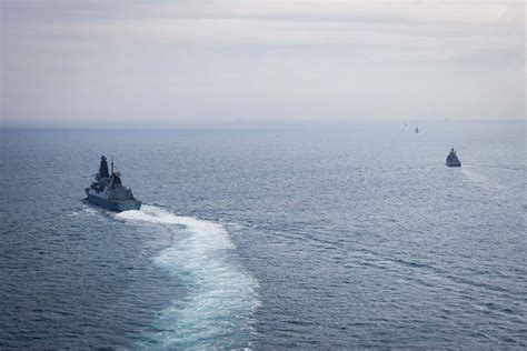 Royal Navy Tracks Russian Warships Off British Isles