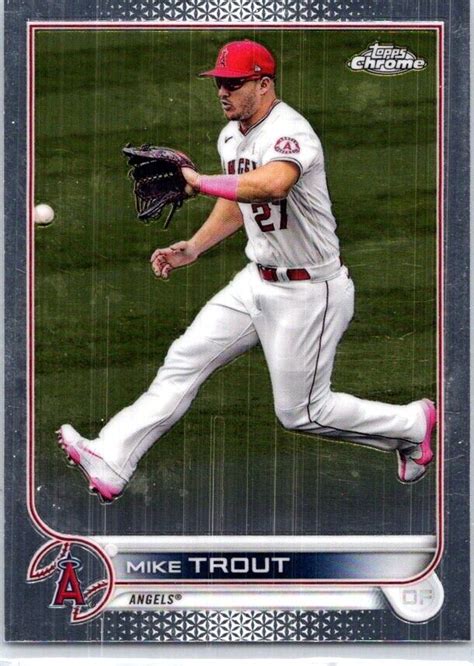 Mike Trout Topps Chrome Ebay