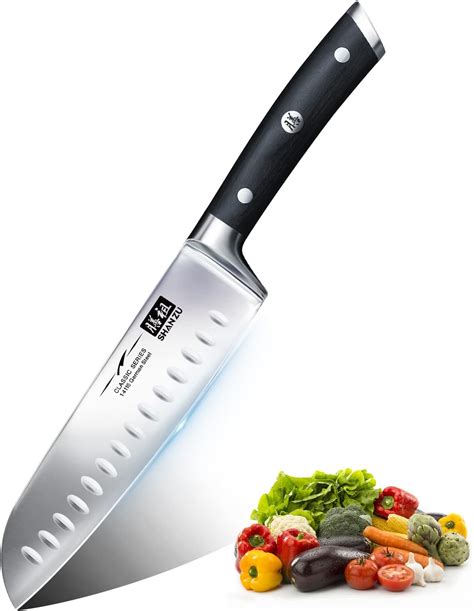 SHAN ZU Coltelli Da Cucina 18cm Coltello Giapponese Coltelli Da Chef