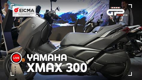 Live Da Eicma Yamaha X Max Youtube