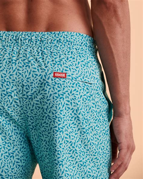 HAMABE Volley Swimsuit With Mesh Lining Ditsy Print Bikini Village