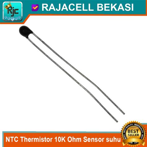 Jual NTC Thermistor 10K Ohm Thermal Resistor NTC MF52AT Sensor Suhu