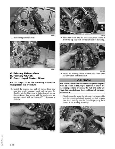 2008 Arctic Cat 400 500 650 700 Atv Service Manual Image 3 Preview