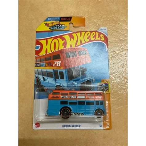 Hot Wheels Trouble Decker Penang Bus Shopee Malaysia