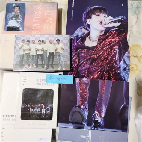 Jual Bts Love Yourself Seoul Dvd Fullset Unsealed Photocard Namjoon Rm Pc Poster Suga Yoongi