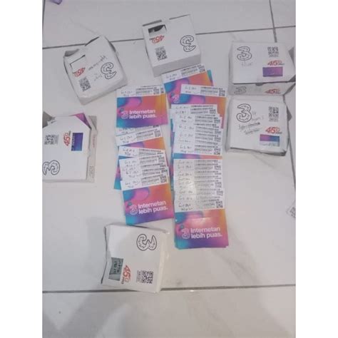 Jual Kartu Perdana Tri 6 5 GB Siap Pakai Shopee Indonesia