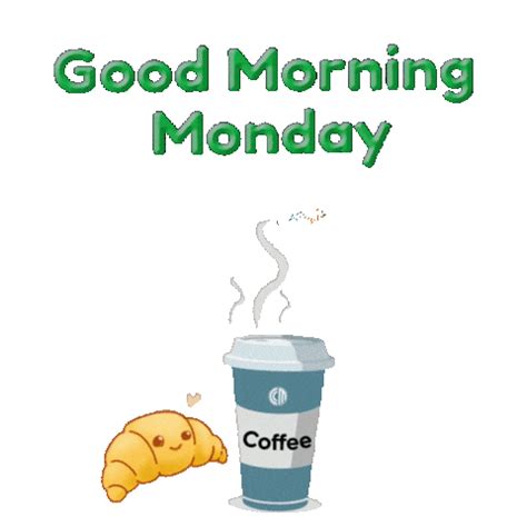 Good Monday Morning Sticker - Good monday morning - Discover & Share GIFs