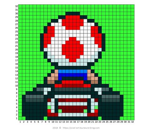 【Mario】Mario Kart All Characters | Master of Gaming Pixel Art